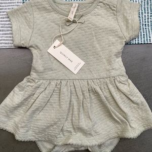 Quincy Mae skirted onesie